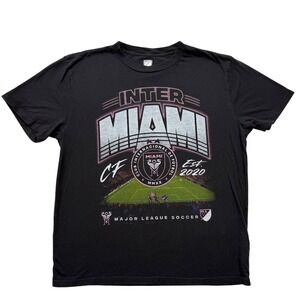RARE MLS Inter Miami CF x Abercrombie & Fitch Tee 2020 Inaugural Season Size L